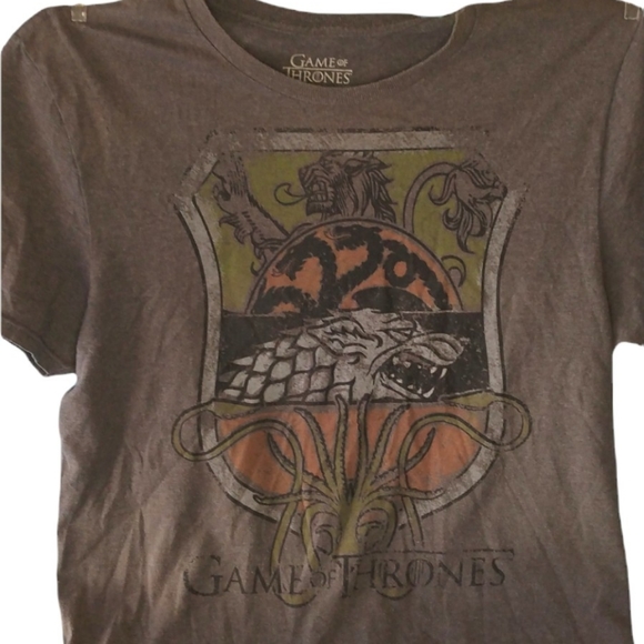 Game of Thrones grey short sleeve tee shirt M - Picture 4 of 7